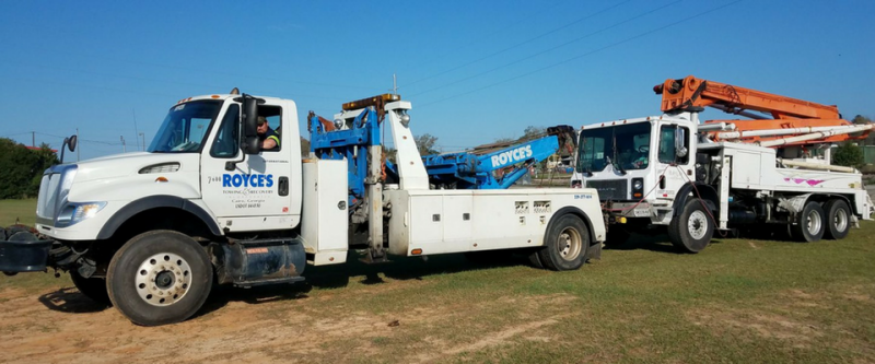 White Tow Truck